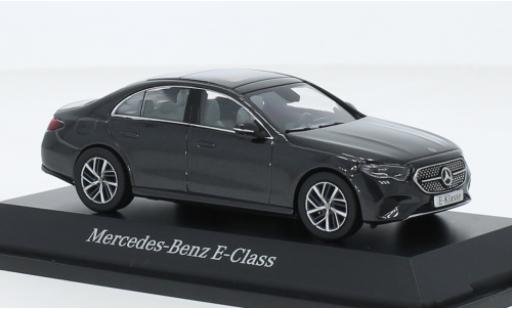 Diecast model cars Mercedes E Base E-classe (W214) mattgrey 2023 1/43 I iScale