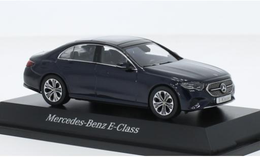 Diecast model cars Mercedes E Base E-classe (W214) metallise blue 2023 1/43 I iScale