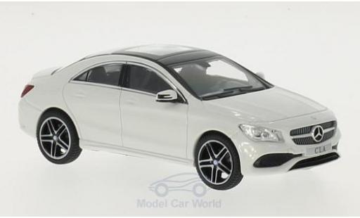 Diecast model cars Mercedes CLA Base (C117) white 1/43 iScale