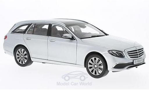 Diecast model cars Mercedes Classe E Base (S213) grey 1/18 iScale