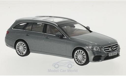 Diecast model cars Mercedes Classe E T-Modell (S213) metallic grey 1/43 iScale