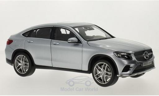 Diecast model cars Mercedes GLC Coupe (C253) grey 1/18 iScale
