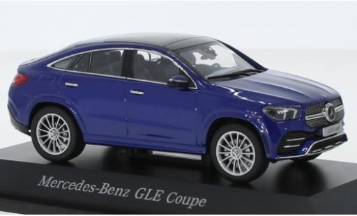 Diecast model cars Mercedes GLE Coupe (C167) metallic blue 1/43 iScale