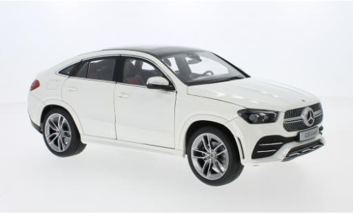 Diecast model cars Mercedes GLE Coupe (C167) metallic white 1/18 iScale