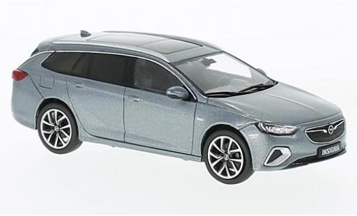 Diecast model cars Opel Insignia Sports Tourer B metallic grey 2017 1/43 iScale