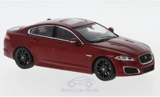 Diecast model cars Jaguar XF R metallic red 1/43 IXO