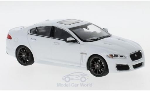 Diecast model cars Jaguar XF R white 1/43 IXO