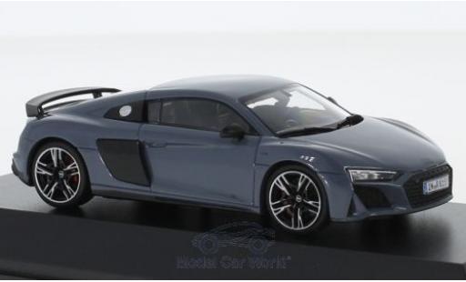 Diecast model cars Audi R8 coupe grey 2019 1/43 Jadi
