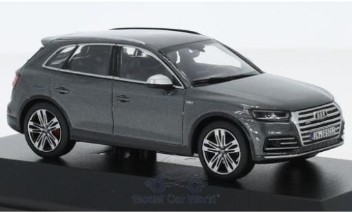 Diecast model cars Audi SQ5 tfsi metallic grey 2018 1/43 Jadi