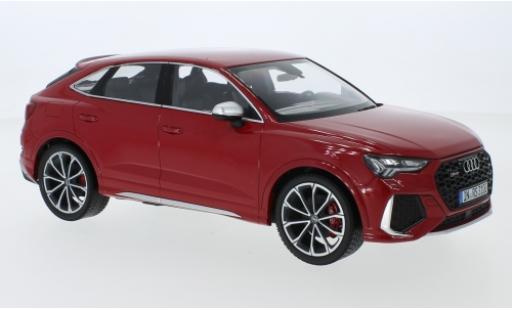 Diecast model cars Audi RS Q3 sportback (F3) metallic red 2020 1/18 Minichamps