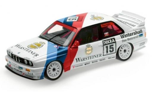 Diecast model cars Bmw M3 course (E30) No.15 M Team Schnitzer Warsteiner Hockenheim 1992 R.Ravaglia 1/18 Minichamps