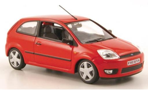 Diecast model cars Ford Fiesta MKIV red 2002 1/43 I Minichamps