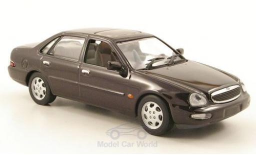 Diecast model cars Ford Scorpio Berline metallic purple 1996 1/43 Minichamps