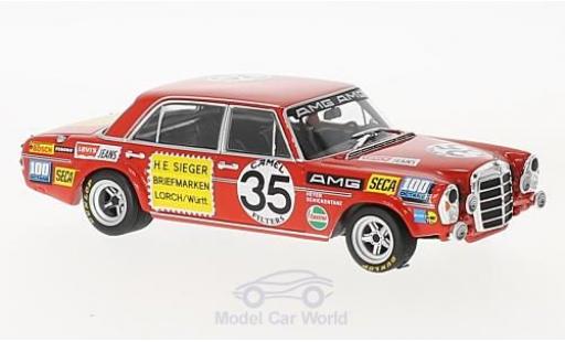 Diecast model cars Mercedes 300 6.8 AMG No.35 Briefmarken winner 24h Spa 1971 H.Heyer/C.Schickentanz 1/43 Minichamps
