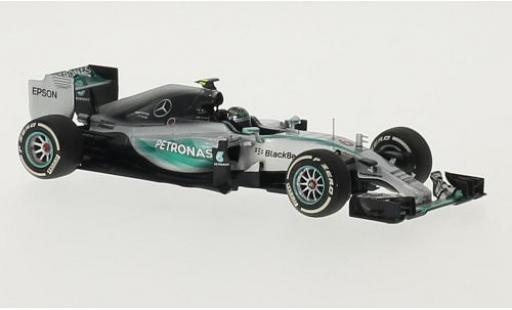 Diecast model cars Mercedes F1 2015 W06 Hybrid No.6 AMG Petronas Formula One Team Petronas formula 1 -Saison N.Rosberg 1/43 Minichamps