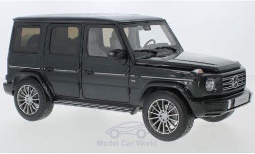 Diecast model cars Mercedes Classe G Base (W463) metallic green 2018 1/18 Minichamps