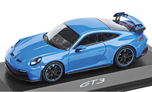 Diecast model cars Porsche 911 GT3 blue 2021 1/43 Minichamps