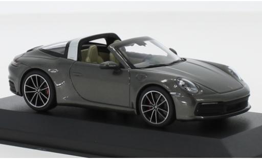 Diecast model cars Porsche 911 Targa 4S metallic grey 1/43 Minichamps