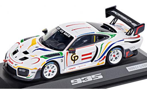Diecast model cars Porsche 911 GT2 RS 935/19 white/Dekor Champion GP Ice Race Basis: 911 (.2) 1/43 Minichamps