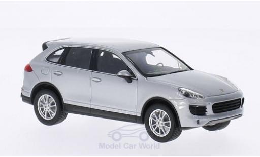 Diecast model cars Porsche Cayenne GTS grey 2014 without Vitrine 1/43 Minichamps
