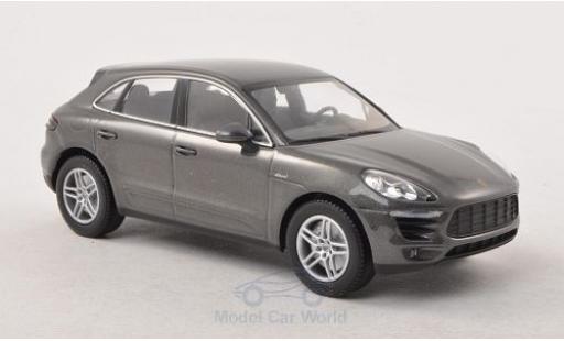 Diecast model cars Porsche Macan S Diesel metallic grey 1/43 Minichamps