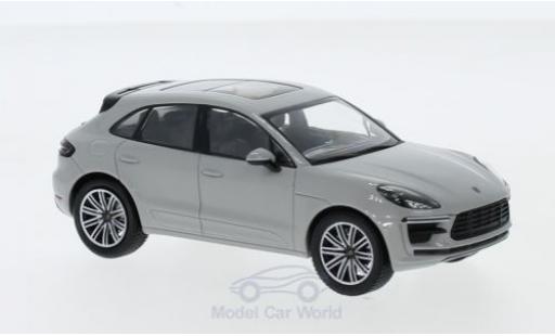 Diecast model cars Porsche Macan Turbo grey 2019 1/43 Minichamps