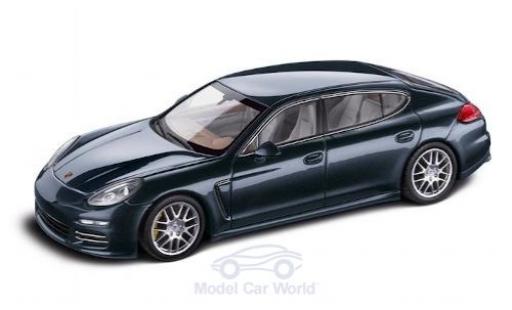 Diecast model cars Porsche Panamera 4S Executive metallic blue 1/43 Minichamps
