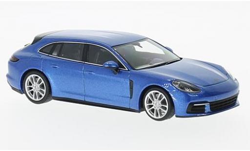 Diecast model cars Porsche Panamera S Sport Tourismo 4S Diesel metallic blue 1/43 Minichamps