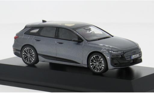 Diecast model cars Audi A6 e-tron Avant grey 1/43 I Norev