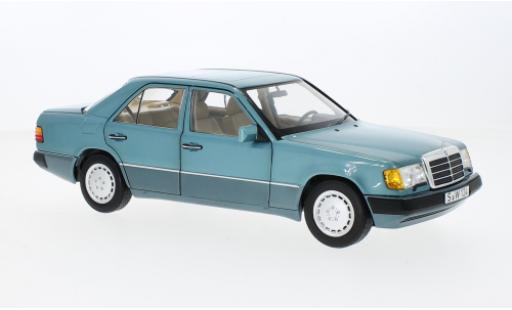 Diecast model cars Mercedes 230 Base E (W124) metallise turquoise 1989 1/18 I Norev