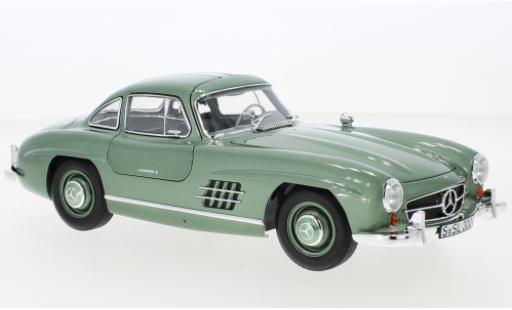 Diecast model cars Mercedes 300 Base SL (W198) metallise la chaux 1954 1/18 Norev