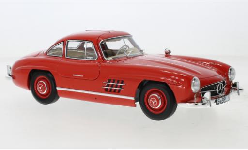 Diecast model cars Mercedes 300 Base SL (W198) red 1954 1/18 I Norev