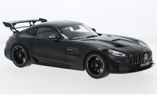 Diecast model cars Mercedes AMG GT Black Series matt-grey 1/18 Norev