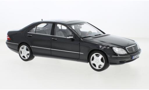 Diecast model cars Mercedes Classe S AMG S55 (V220) metallise grey 1999 1/18 Norev
