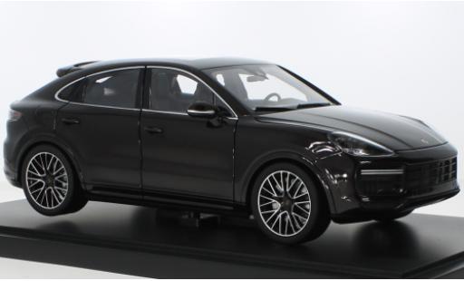 Diecast model cars Porsche Cayenne Turbo Coupe metallise brown 2019 1/18 Norev