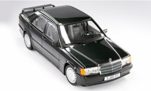 Diecast model cars Mercedes 190 Base E 2.3-16V (W201) metallic black 1984 1/18 Norev