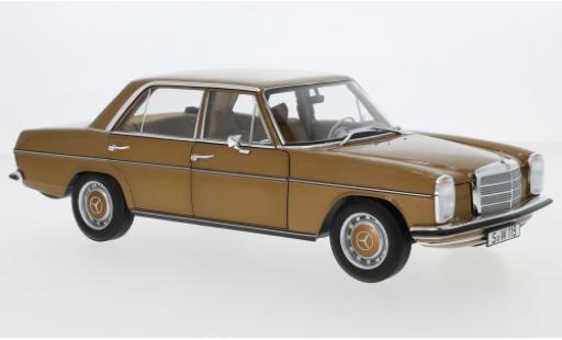 Diecast model cars Mercedes 200 Base /8 (W115) metallic brown 1968 1/18 Norev