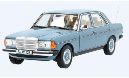 Diecast model cars Mercedes 200 Coupe (W123) blue 1/18 Norev