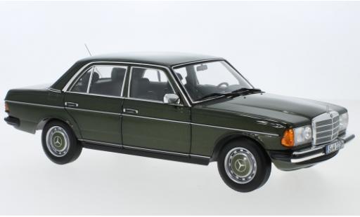 Diecast model cars Mercedes 200 Coupe (W123) metallic green 1980 1/18 Norev