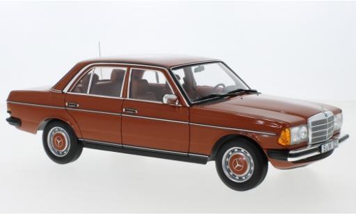 Diecast model cars Mercedes 200 Coupe (W123) red 1980 1/18 Norev