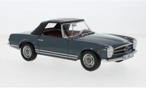 Diecast model cars Mercedes 230 Base SL (W113) grey 1963 1/18 I Norev