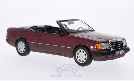 Diecast model cars Mercedes 300 Coupe CE-24 (A124) red Softtop zum aufsetzen liegt bei 1/18 Norev