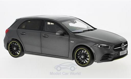 Diecast model cars Mercedes Classe A Base (W177) matt-grey 2018 1/18 Norev
