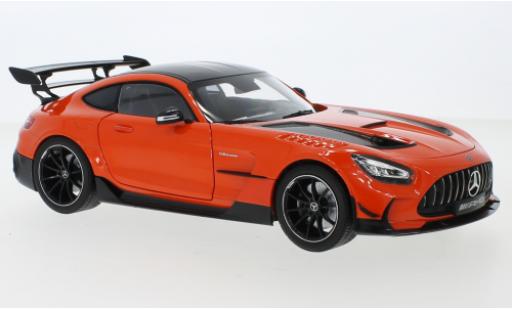 Diecast model cars Mercedes AMG GT Black Series (C190) orange 1/18 Norev