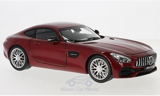 Diecast model cars Mercedes AMG GT Base (C190) metallic red 1/18 Norev