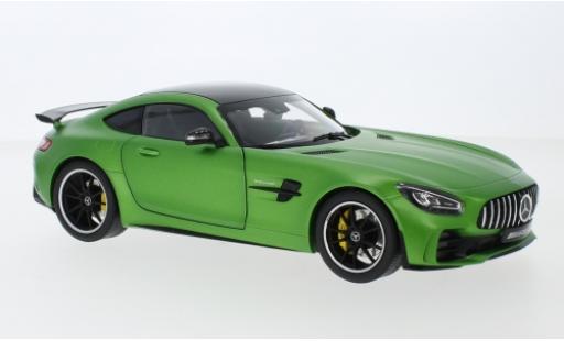 Diecast model cars Mercedes AMG GT GT R (C190) matt-green/carbon 1/18 Norev