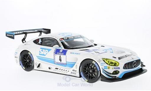Diecast model cars Mercedes AMG GT GT3 3 No.4 Black Falcon SAP 24h N&Atilde;&frac14;rburgring 2016 A.Christodoulou/M.Metzger/B.Schneider/M.Engel 1/18 Norev