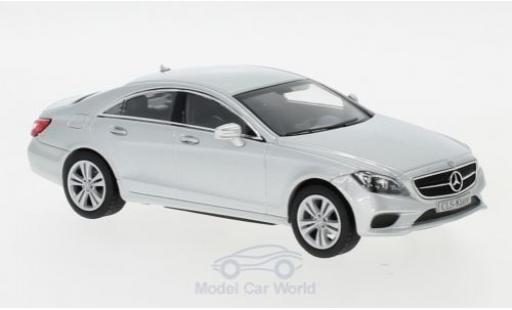 Diecast model cars Mercedes CLS Base (C218) grey 2014 1/43 Norev