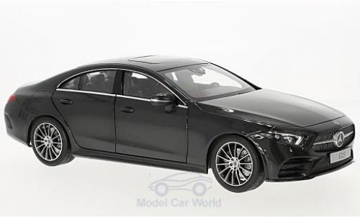 Diecast model cars Mercedes CLS Base Coupe (C257) metallic grey 2018 1/18 Norev