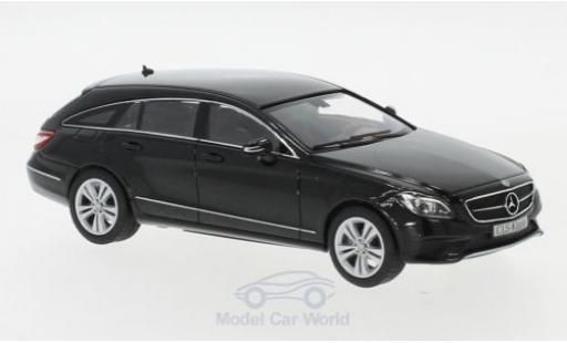Diecast model cars Mercedes CLS Shooting Brake (X218) black 2014 1/43 Norev